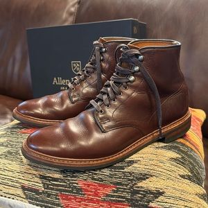 Allen Edmonds Brown Leather Boots 9.5D Men’s Higgins Mill